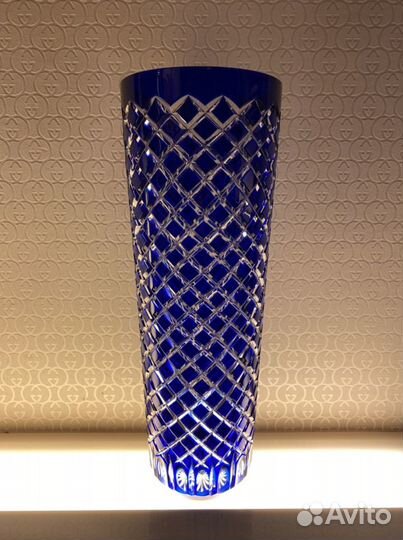 Ваза для цветов хрустальная