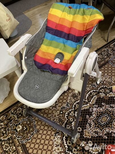 Стульчик для кормления happy baby berny v2