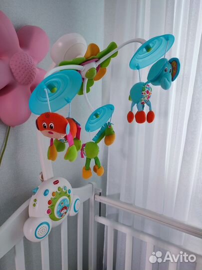 Мобиль на кроватку, игрушки для малышей