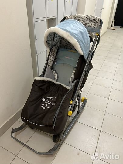 Коляска санки