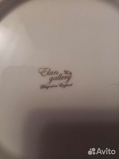 Фарфоровая тарелка