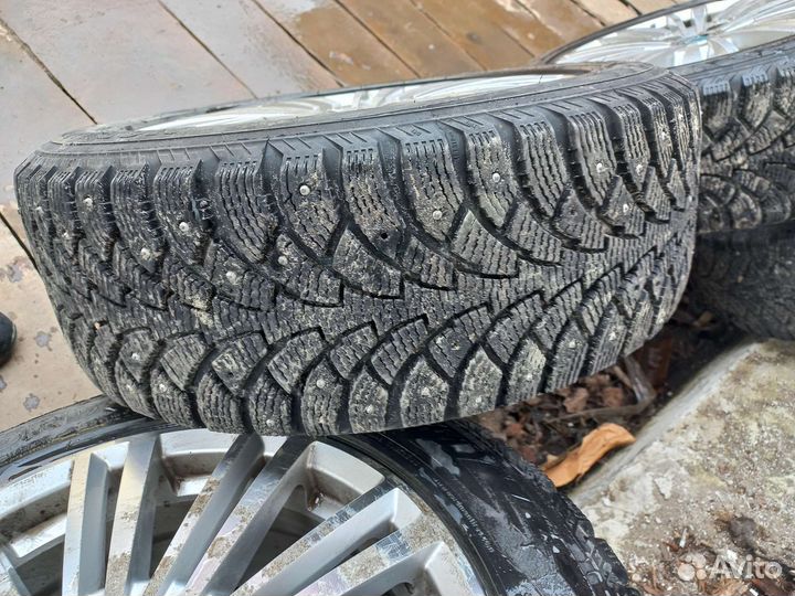 Зимние колеса в сборе r16 skoda