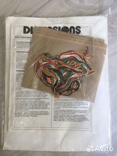 Набор для вышивания крестом dimensions