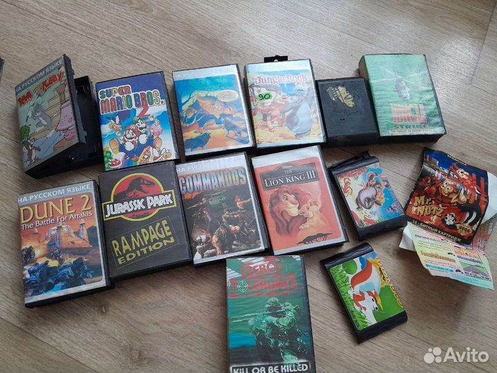 Картриджи sega