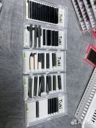 Ресницы для наращивания пучки