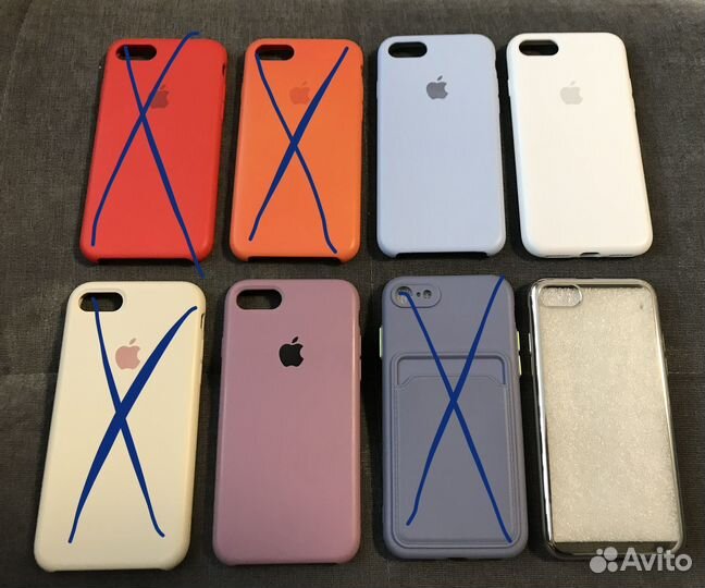 Чехол на iPhone 7 8 Silicone case