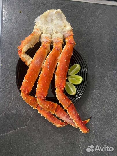 Камчатский краб, клешни, морской гребешок,дв
