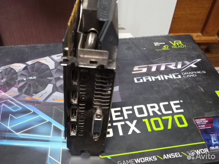 Asus RoG Strix GTX 1070