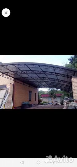 Заборы ворота навесы