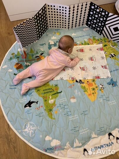 Коврик детский Топодром