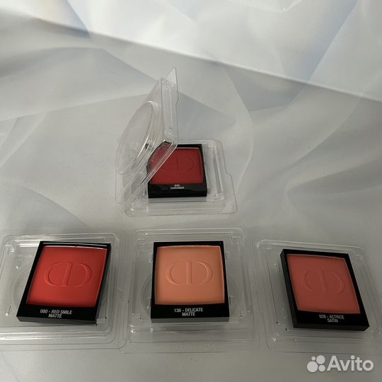 Guerlain Dior румяна новые тестеры