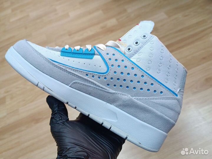 Кроссовки Кеды Nike air Jordan 2 Grey Fog