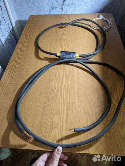 Силовой кабель 25кв, наконечник 70кв