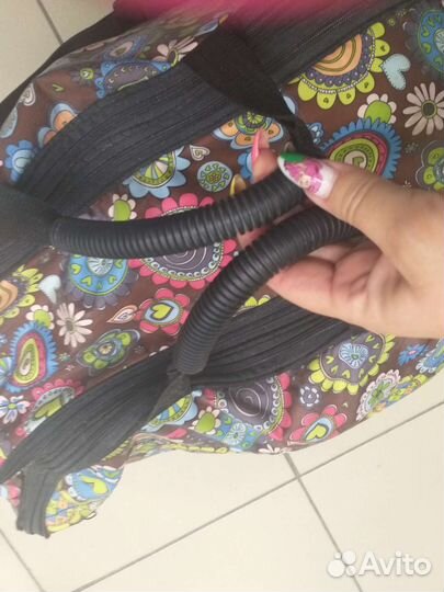 Сумка дорожная на колёсиках