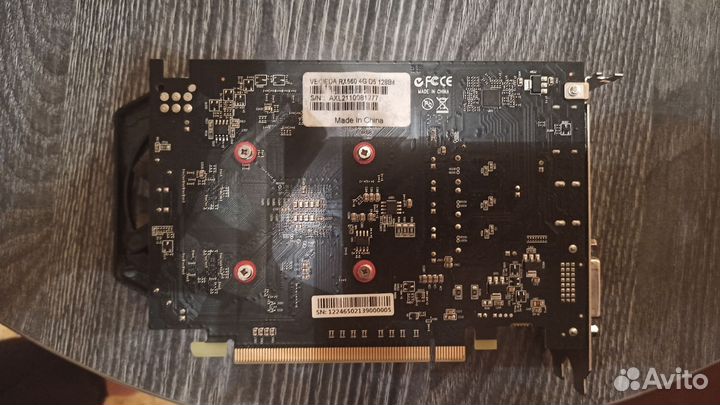 Видеокарта rx 560 4gb