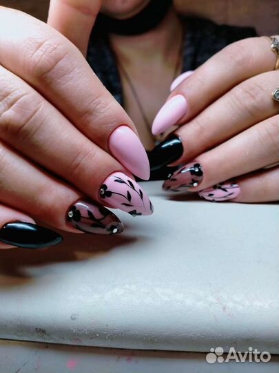 Наращивание ногтей, маникюр, педикюр, аппаратный