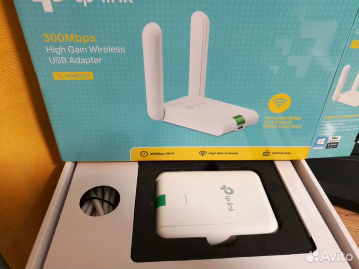 Wi Fi адаптер TP-link TL-WN822N