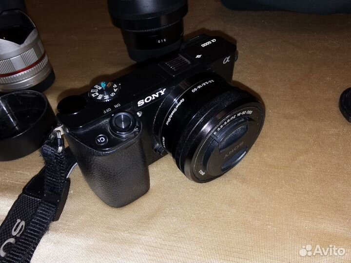 Объективы и фоторюкзак для Sony E