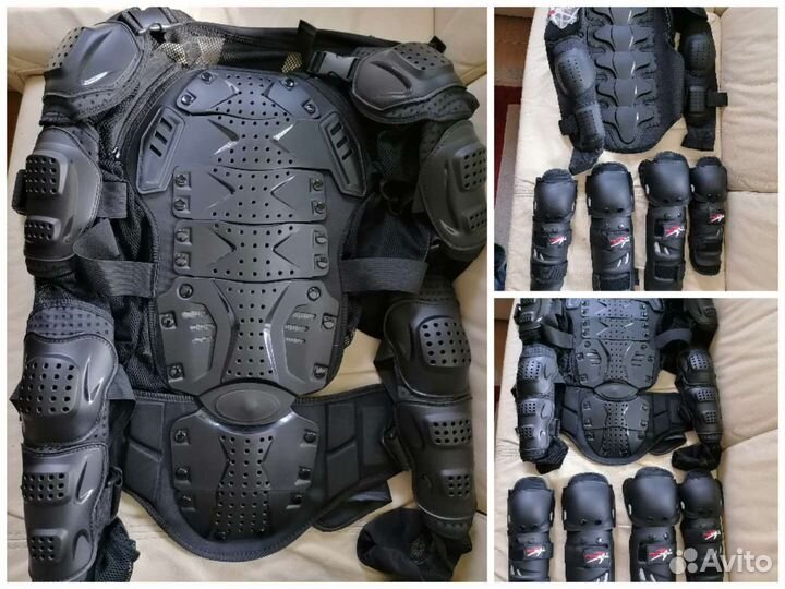 Мото защита черепаха наколенники налокотники