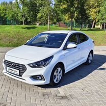 Hyundai Solaris 1.6 AT, 2019, 135 000 км, с пробегом, цена 1 450 000 руб.