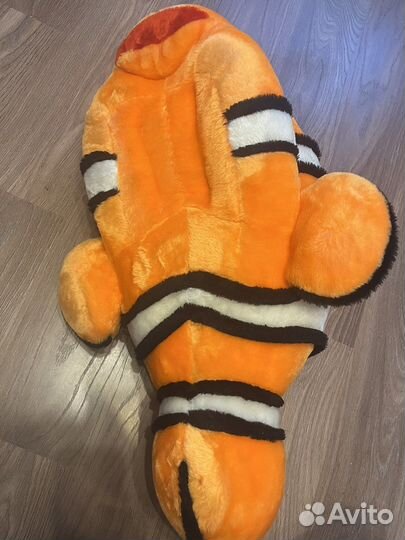 Мягкая игрушка рыба-клоун 85 см длиной