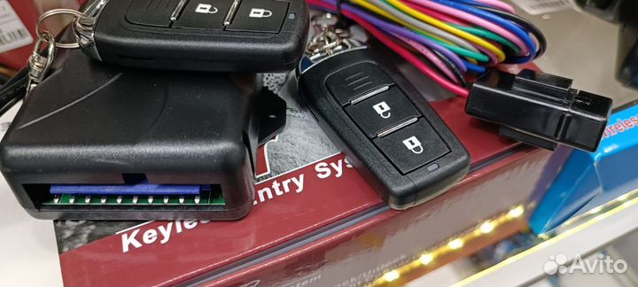 Центральный замок с блком 2 брелка