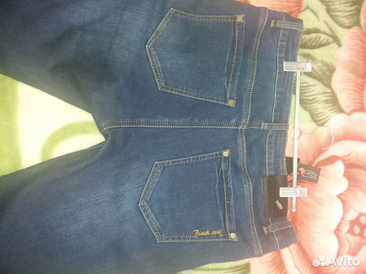 Джинсы утеплённые