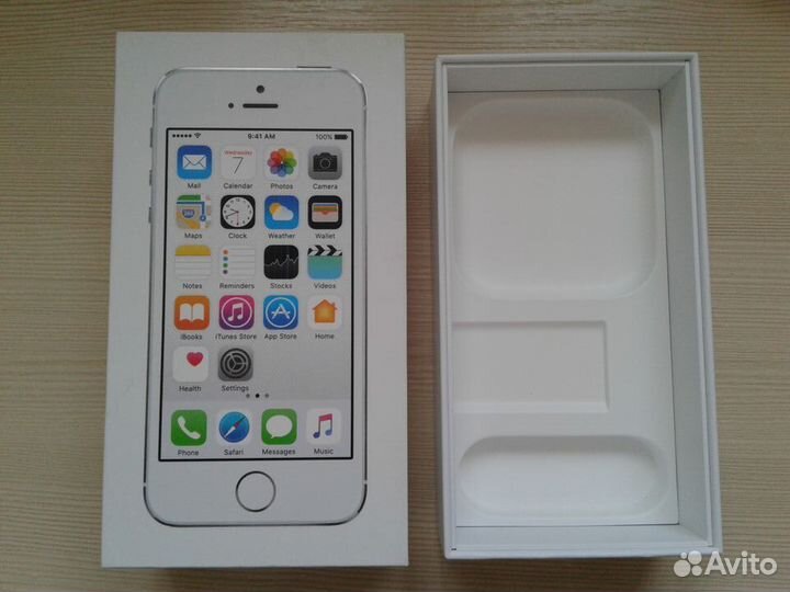 Упаковка Коробка Футляр от iPhone 5s