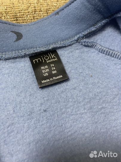 Комбинезон Mjolk 74 утепленный флисовый новый