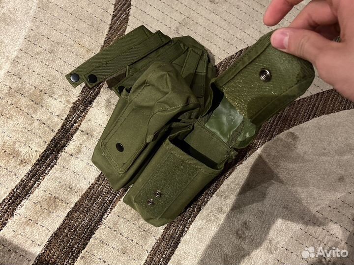 Подсумки под магазины ак олива