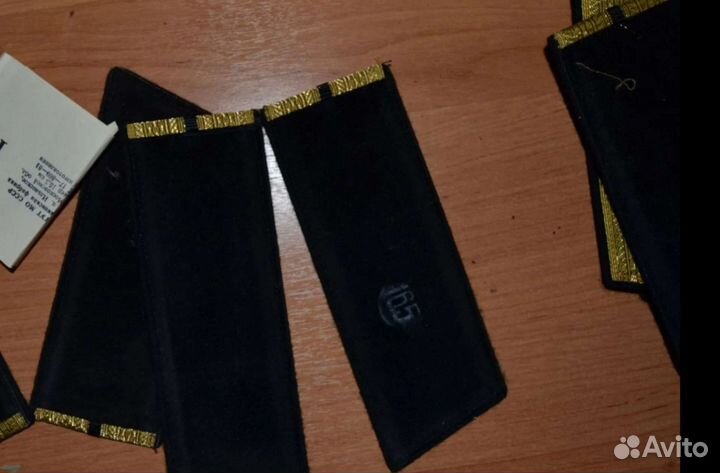 Погоны ввс вдв вмф Металлизированные 1980 гг