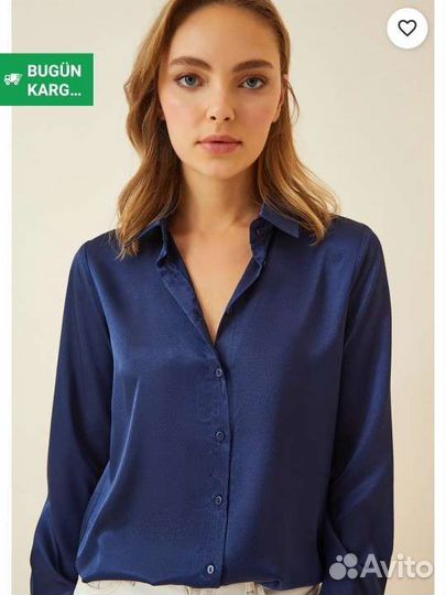 Сатиновая рубашка