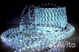 Дюралайт светодиодный плоский трехжильный