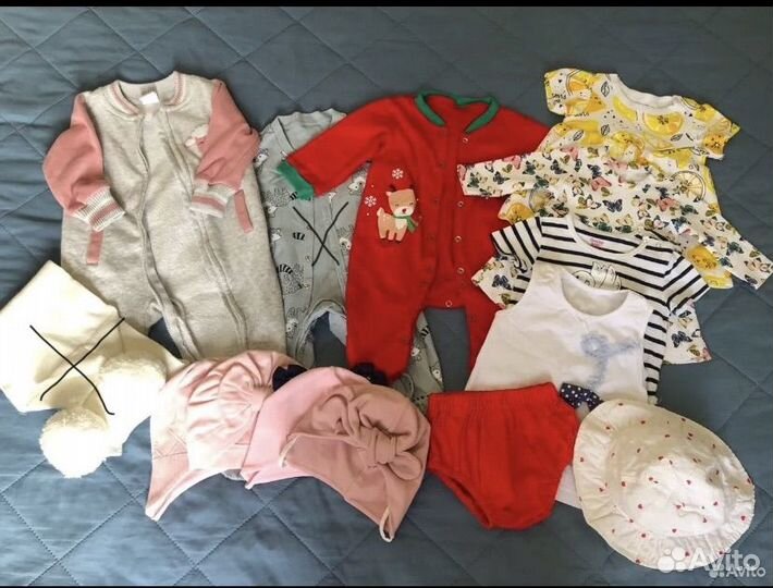 Вещи на девочку 62-68 размер