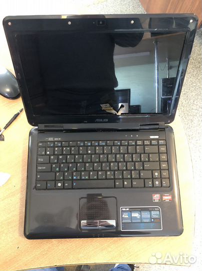 Ноутбук asus k52 K52d K40AB 14'' разбор