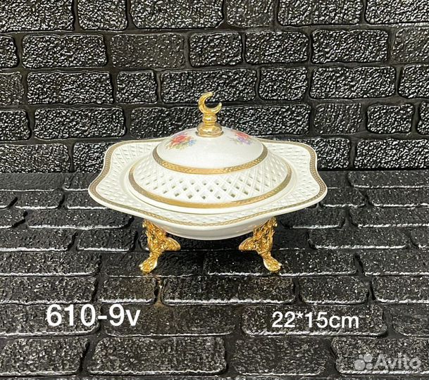 Посуда Hesam менажница конфетница сервиз