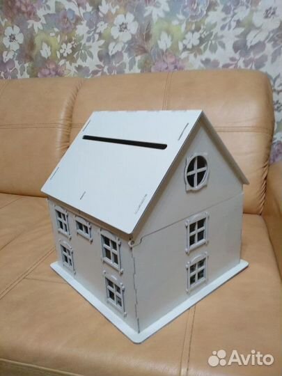 Ящик для конвертов. Домик. (На свадьбу)
