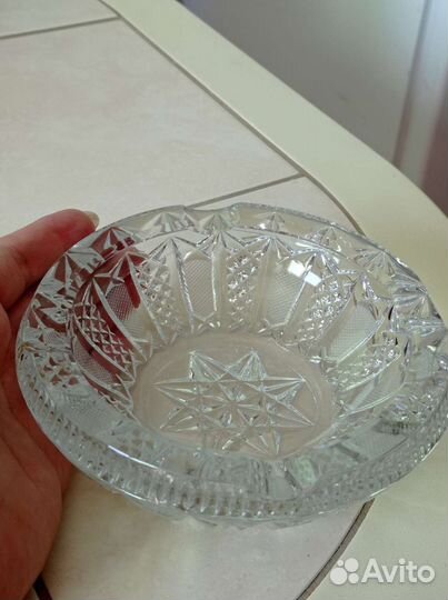 Пепельница хрусталь СССР