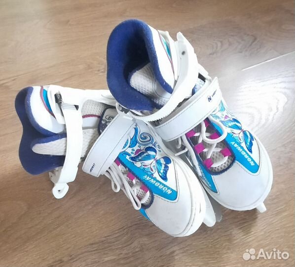 Коньки фигурные детские раздвижные
