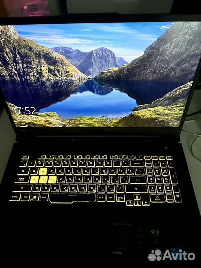 Игровой ноутбук asus TUF gaming F17