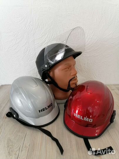 Шлем кепка для скутера, мотоцикла, велосипеда