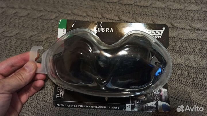 Очки полумаска для плавания Cressi cobra
