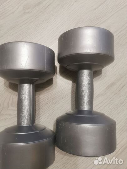 Гантели пластиковые 4кг