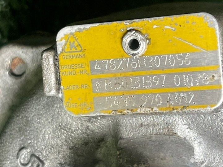 Турбокомпрессор (турбина) Note Fluence Kangoo