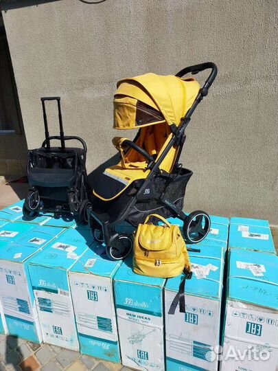 Коляска baballo 2023 (солнце в бокале)