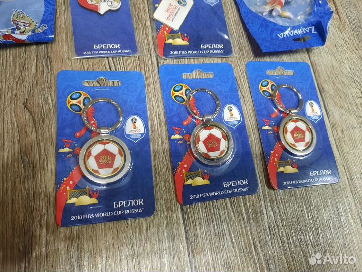 Брелки сувенирные Fifa 2018 Russia коллекция
