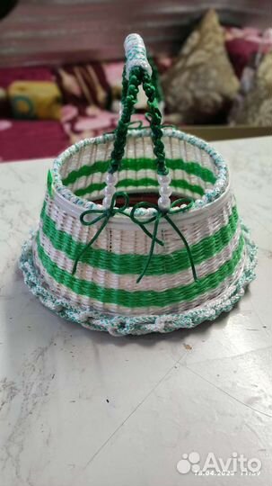 Корзина плетеная