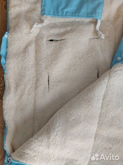 Теплый конверт в коляску