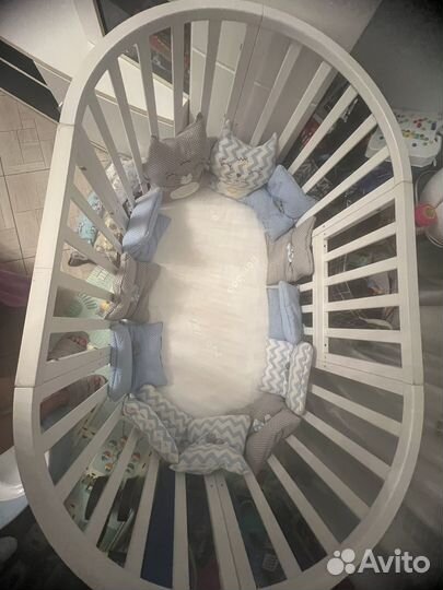 Кровать трансформер+ комплект