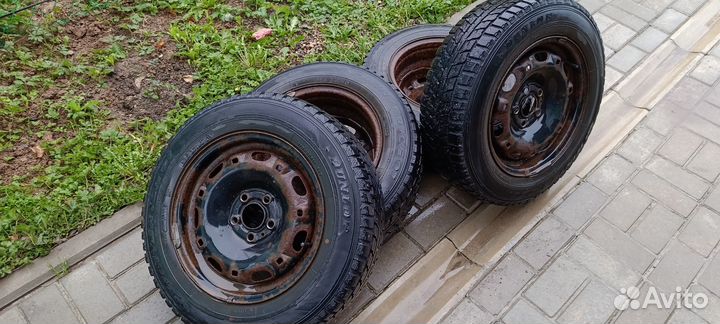 Колеса R14 на Rapid/Polo/Fabia - Комплект зима